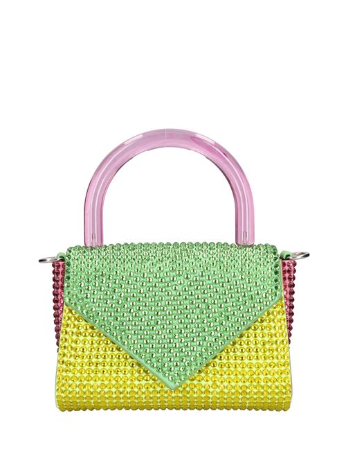 Borsa mini Cookie in raso e strass GEDEBE | COOKIE SATINMULTICOLOR